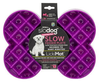 SMALL SLODOG® Miska spowalniająca jedzenie 250 ml fioletowa