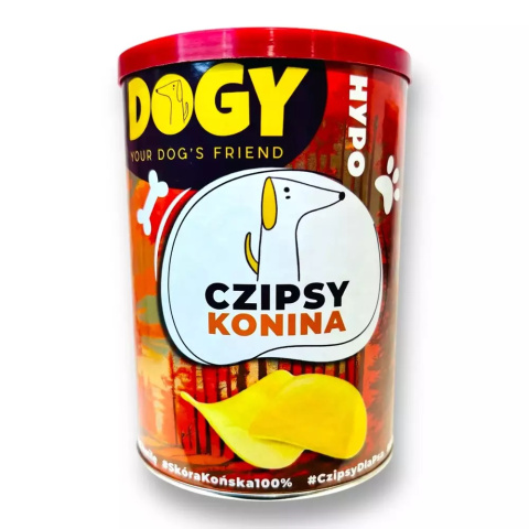 DOGY HYPO Czipsy z koniny 75 g