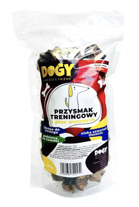 DOGY Przysmak z płuc wołowych 100 g