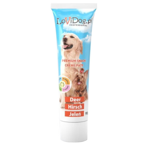 LOVIDOG Pasztet z jeleniem 90 g