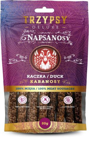 TRZYPSY Napsanosy kaczka 80 g