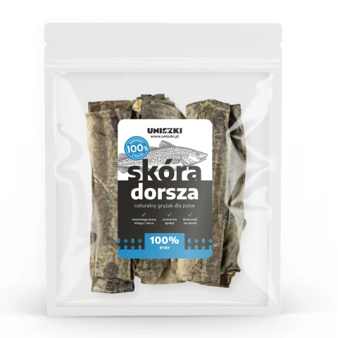 UNISZKI Skóra dorsza 100 g