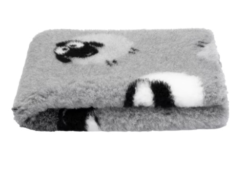 BUBA Dry bed legowisko antypoślizgowe szare w owce BUBA Dry bed legowisko antypoślizgowe szare w owce
